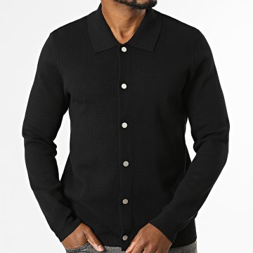 Frilivin - Veste Boutonnée 754 Noir