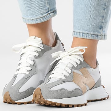 New Balance - Sapatilhas Femininas 327 WS3279NT Cinza Matter