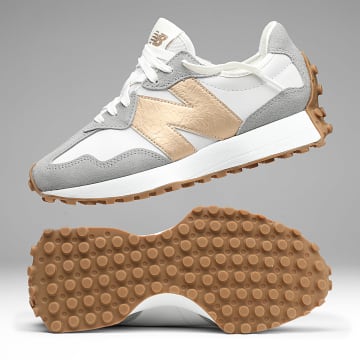 New Balance - Sapatilhas Femininas 327 WS3279NT Cinza Matter