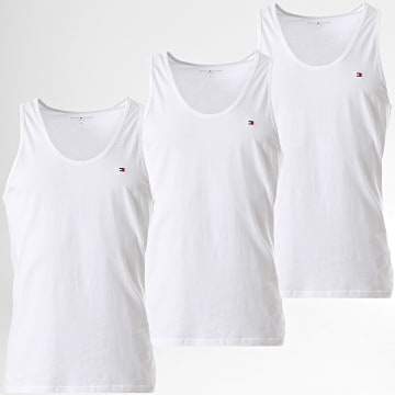 Tommy Hilfiger - Pack de 3 camisetas sin mangas 3867 Blanco