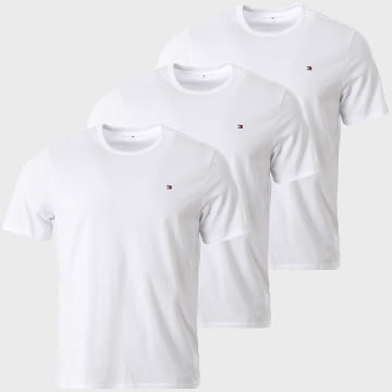 Tommy Hilfiger - Lot De 3 Tee Shirts 3870 Blanc