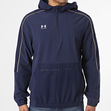 Under Armour - Veste Capuche Outdoor Challenger Warmup 6004045 Bleu Marine
