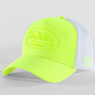 Von Dutch - Trucker Cap Fluorescent Yellow Fluorescent White