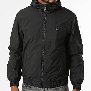 Calvin Klein - Jacke Kapuze Zipp RE516 Schwarz
