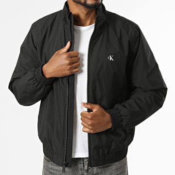 Calvin Klein - Jacke Zipp RE515 Schwarz