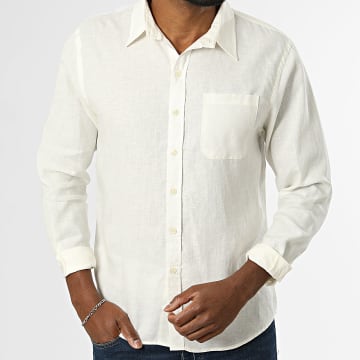 Colorful Standard - Overhemd Lange Mouwen CS4012 Licht Beige