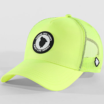 Comme Des Loups - Casquette Trucker Neory Gelb Neon