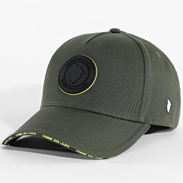 Comme Des Loups - Sneaker Cap Cla26 Dunkles Kaki Grün