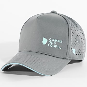 Comme Des Loups - Sneaker Cap Evan Grau Hellblau