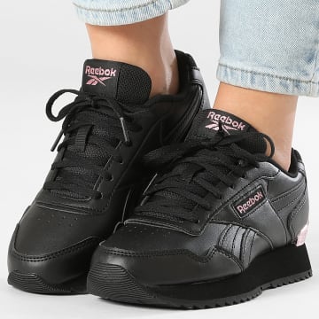 Reebok - Zapatillas Mujer Glide Ripple Clip 100005968 Core Negro Rosa Brillante