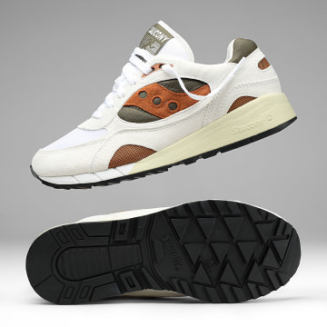 Saucony - Sneakers Shadow 6000 Weiß Rost