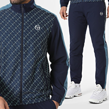 Sergio Tacchini - Chándal a rayas Mesale 41447 Azul Marino Azul Claro