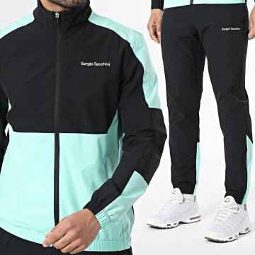 Sergio Tacchini - Chándal Arcata 41452 Negro Turquesa
