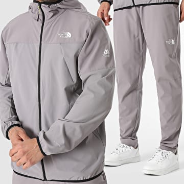 The North Face - Co-ord Set Windjack Met Capuchon En Joggingbroek Transcendent A8G8E A8G8F Grijs