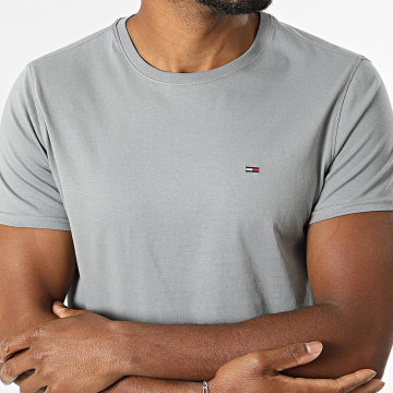 Tommy Jeans - T-Shirt Slim Jersey 4411 Cinza
