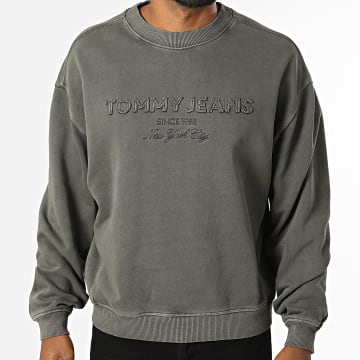 Tommy Jeans - Sweat Crewneck 90s GMD New Classics 2714 Gris Anthracite