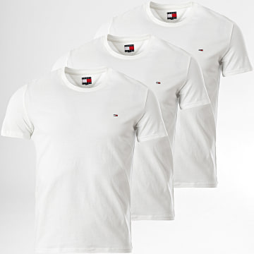 Tommy Jeans - Lot De 3 Tee Shirts 1579 Blanc