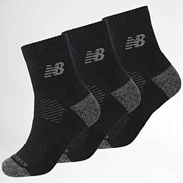 New Balance - Pack de 3 Pares de Meias LAS35204 Preto Cinza
