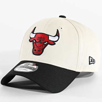 New Era - Gorra NBA Colourblock 9Forty Chicago Bulls 60771883 beige negro