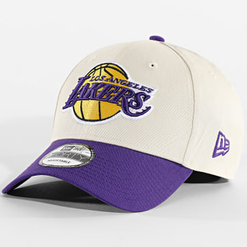 New Era - Cap NBA Colourblock 9Forty LA Los Angeles Lakers 60771881 Beige Purple