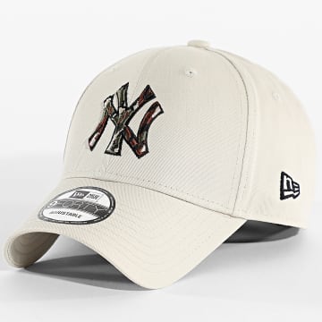 New Era - Cappellino MLB Outline Camo 9Forty NY New York Yankees 60771850 Beige