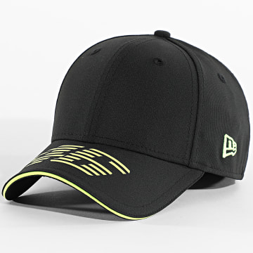 New Era - Gorra Recycled Stripe 9Forty VR46 60771976 Negro Amarillo Flúor