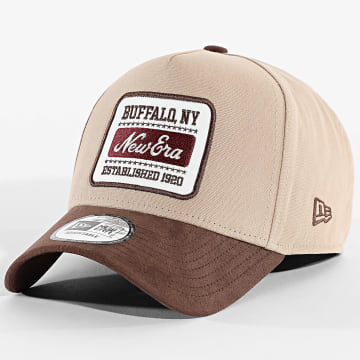 New Era - Gorra Trucker 60771796 Beige Marrón