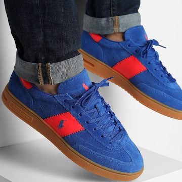 Polo Ralph Lauren - Sneakers Bedford Royal Blue Rosso