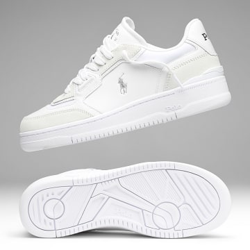 Polo Ralph Lauren - Sneakers Open Masters Bianco Multicolore