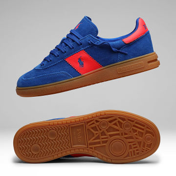 Polo Ralph Lauren - Sneakers Bedford Royal Blue Red