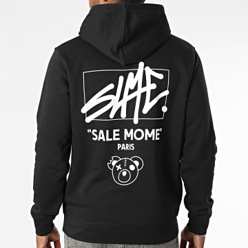 Sale Môme Paris - Sweat Capuche Frame Noir