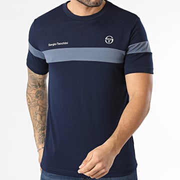 Sergio Tacchini - T-Shirt Leone 41237 Blu Navy
