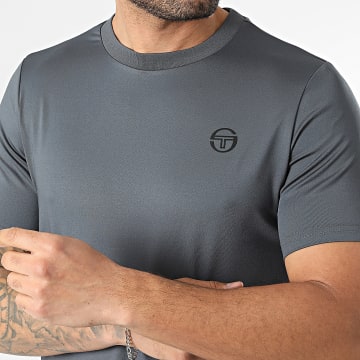 Sergio Tacchini - T-Shirt Pelle 41128 Grigio Antracite
