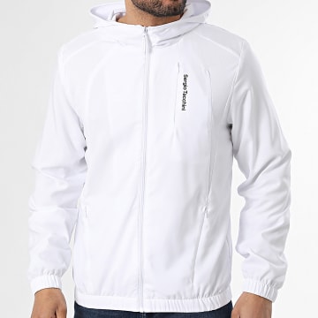 Sergio Tacchini - Veste Capuche Zippée Adriatico 41426 Blanc