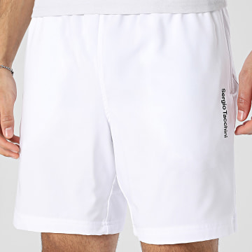 Sergio Tacchini - Short Jogging Adriatico 41428 Blanc