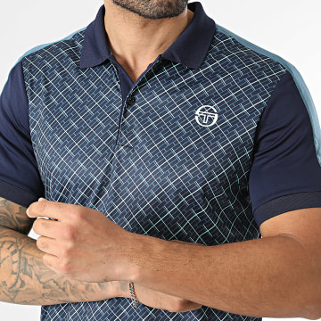 Sergio Tacchini - Polo Maniche Corte Mesale 41442 Blu Navy Verde