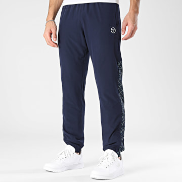 Sergio Tacchini - Pantalón chándal A Bandas Mesale 41445 Azul Marino