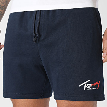 Tommy Jeans - Short Jogging Signature 3017 Bleu Marine