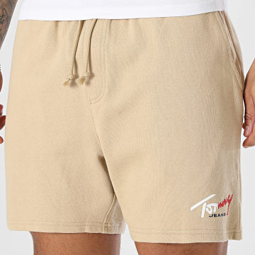 Tommy Jeans - Short Jogging Signature 3017 Beige