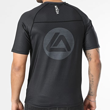 Venum - Camiseta Venum x Roger Gracie Academy Dry Tech 06053 Gris Antracita