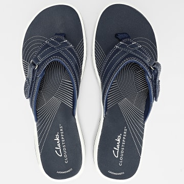 Clarks - Infradito Donna Brinkley Sea Navy Sintetico