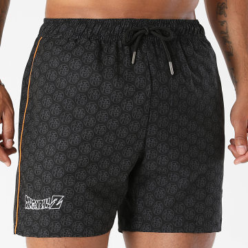 Dragon Ball Z - Swim Short Goku Black Anthracite Gray White Orange