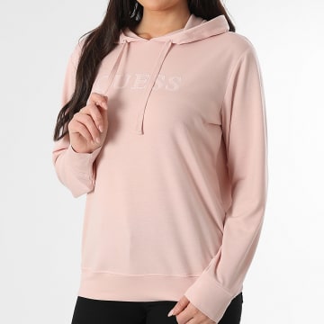 Guess - Felpa con cappuccio donna O6GQ00-KCQP2 Rosa