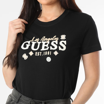 Guess - Tee Shirt Femme V6GI02-K2963 Noir