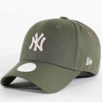 New Era - Damespet 9Forty NY Yankees 60771724 Donkergroen Kaki