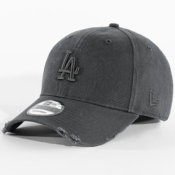 New Era - Casquette MLB Wash Distress 9Forty LA Los Angeles Dodgers 60771828 Gris Anthracite