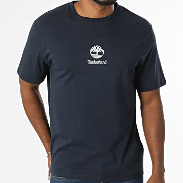 Timberland - Camiseta Print Stack Logo A6WWT Azul Marino Oscuro