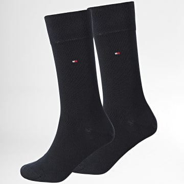 Tommy Hilfiger - Lot De 2 Paires De Chaussettes 1111 Bleu Marine