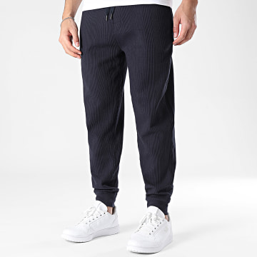 BOSS - Pantalón Pantalón chándal Texturizado Estructura 50540577 Azul Marino