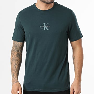 Calvin Klein - Tee Shirt RB866 Bleu Canard Foncé